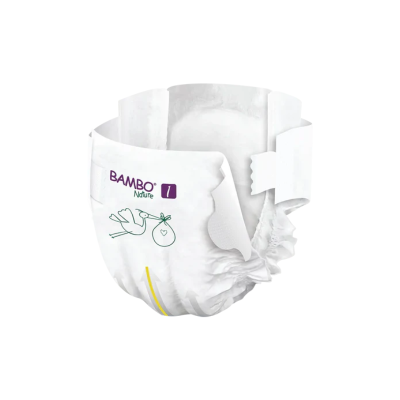 Bambo Nature Fraldas 1 (2-4 kg) 22 Unidades | Farmácia d'Arrábida