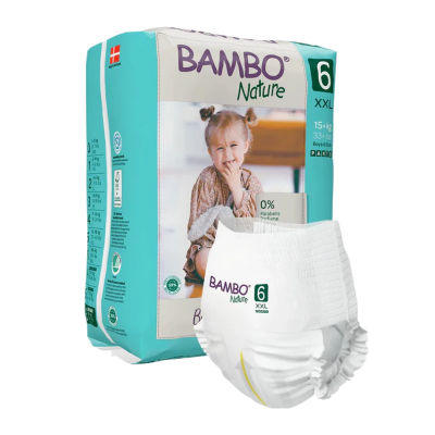 6595389 Bambo Nature Cuecas-Fralda 6 (+18 kg) 18 Unidades