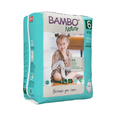 Bambo Nature Cuecas-Fralda 6 (+18 kg) 18 Unidades | Farmácia d'Arrábida