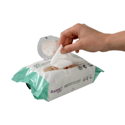 Bambo Nature Toalhitas Humedecidas 80 Unidades | Farmácia d'Arrábida