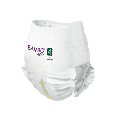 Bambo Nature Cuecas-Fralda 4 (7-12 kg) 20 Unidades | Farmácia d'Arrábida
