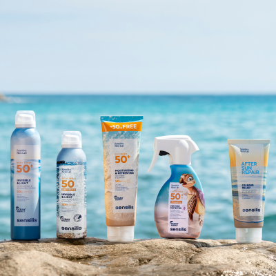 Sensilis Sun Body Spray FPS50 Toque Seco 200ml+200ml | Farmácia d'Arrábida