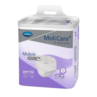 6238345 Molicare Premium Mobile Cuecas (8 Gotas) 14 Unidades