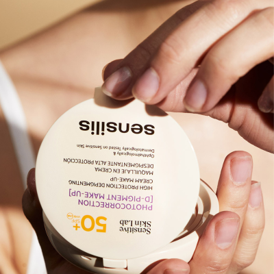 Sensilis Photocorrection D-Pigment Make-Up 50+ Sun Compact 01 Natural Rosé | Farmácia d'Arrábida