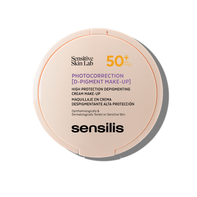 7487173 Sensilis Photocorrection D-Pigment Make-Up 50+ Sun Compact 01 Natural Rosé