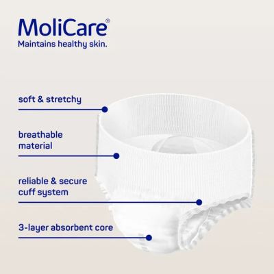 Molicare Premium Mobile Cuecas S (6 Gotas) 14 Unidades | Farmácia d'Arrábida