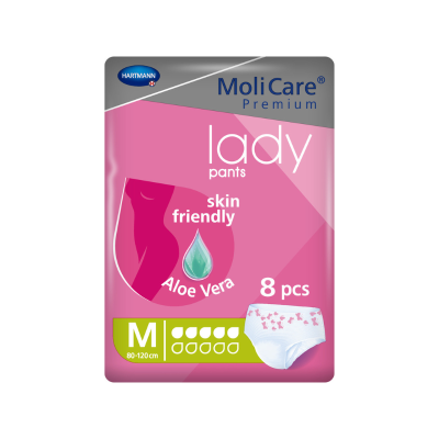 6332981 Molicare Lady Pants Cuecas M (5 Gotas) 8 Unidades