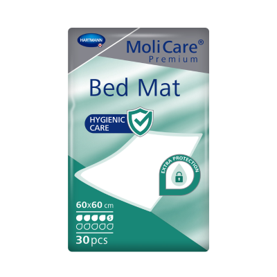 6622274 Molicare Bed Mat Resguardos (5 Gotas) 60x60cm 30 Unidades