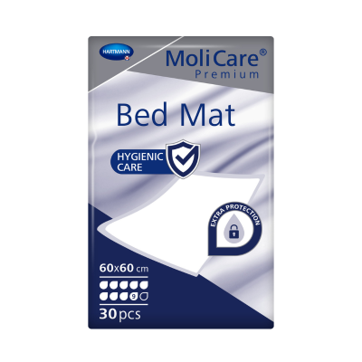 6622621 Molicare Bed Mat Resguardos (9 Gotas) 60x60cm 30 Unidades