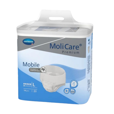 6238329 Molicare Premium Mobile Cuecas L (6 Gotas) 14 Unidades