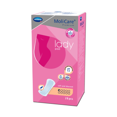 6321091 Molicare Premium Lady Pad Pensos (0,5 Gotas) 28 Unidades