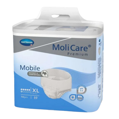 6238337 Molicare Premium Mobile Cuecas XL (6 Gotas) 14 Unidades