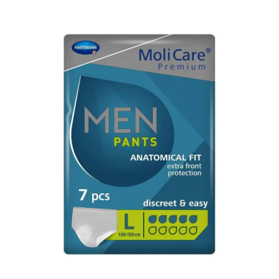 6333005 Molicare Men Pants Cuecas L (5 Gotas) 7 Unidades