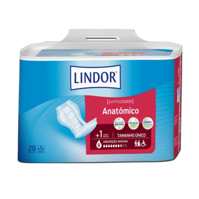 6916585 Lindor Anatómico Maxi Pensos (8 Gotas) 20 Unidades