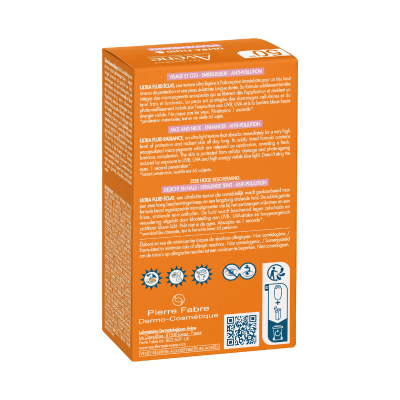 Avène Solar Ultra Fluido Luminosidade SPF50+ 50ml | Farmácia d'Arrábida