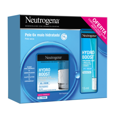 6038430 Neutrogena Hydro Boost Gel Creme + Contorno De Olhos