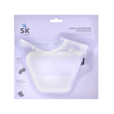 5609778373344 SK Porta Dentadura com Escova
