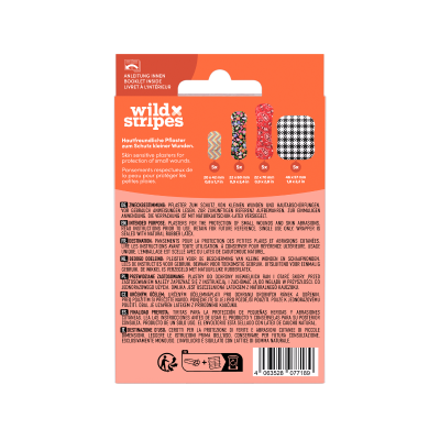 Wild Stripes Classic Sensitive Pensos Fashion x20 | Farmácia d'Arrábida