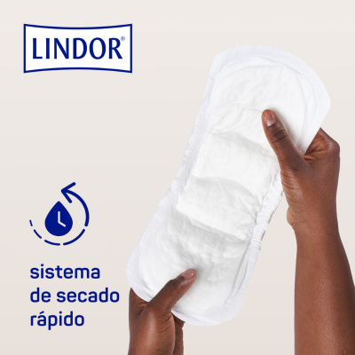 Lindor Lady Pad Extra Pensos (4 Gotas) 14 Unidades | Farmácia d'Arrábida