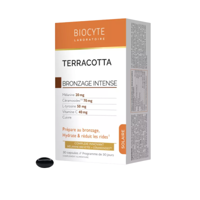 7405795 Biocyte Terracotta Bronzage Intense Cápsulas x30
