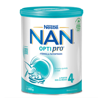 7248393 Nan Optipro 4 Leite de Crescimento 800g +24M