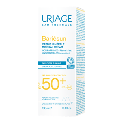 Uriage Bariésun Creme Mineral FPS50+ 100ml | Farmácia d'Arrábida