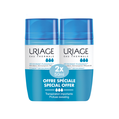 6991109 Uriage Desodorizante Roll-On Forte 2x50ml
