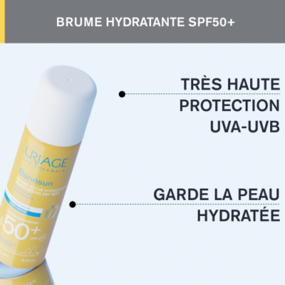 Uriage Bariésun Bruma Seca Hidratante FPS50+ 200ml | Farmácia d'Arrábida