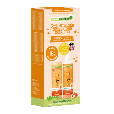 7553784 Nosa Protect Triple Action Pêssego Champô 250ml + Spray 250ml