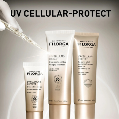 Filorga UV Cellular-Protect Creme Rosto SPF50+ 40ml | Farmácia d'Arrábida