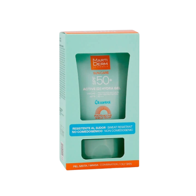 Martiderm Active D Hydra Gel SPF50+ 50ml | Farmácia d'Arrábida