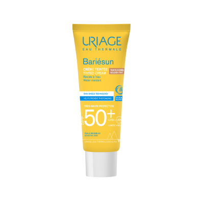 7092072 Uriage Bariésun Creme com Cor Dourado SPF50+ 50ml