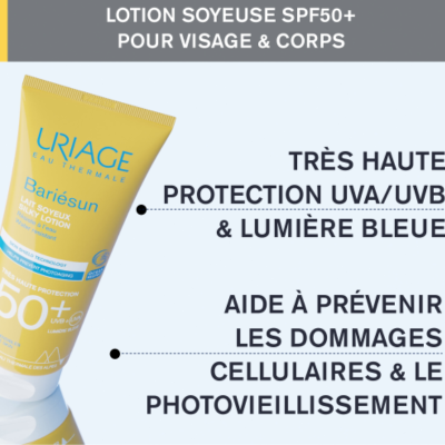 Uriage Bariésun Leite Suave SPF50+ 100ml | Farmácia d'Arrábida