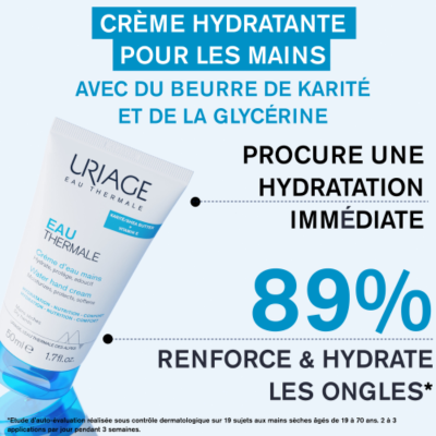 Uriage Eau Thermale Creme de Mãos 50ml | Farmácia d'Arrábida