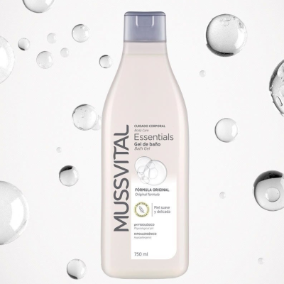 Mussvital Essentials Gel Banho Original 750ml | Farmácia d'Arrábida