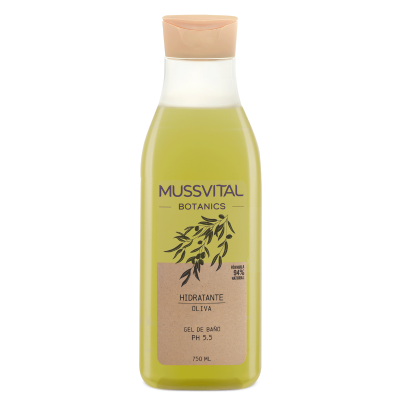 7401836 Mussvital Botanics Gel Banho Oliva 750ml