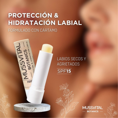 Mussvital Botanics Stick Labial FPS15 4g | Farmácia d'Arrábida
