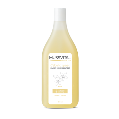 7478487 Mussvital Dermactive Champô Seborregulador Cabelo Oleoso 400ml