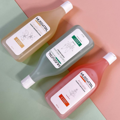 Mussvital Dermactive Champô Seborregulador Cabelo Oleoso 400ml | Farmácia d'Arrábida