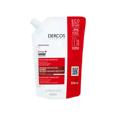 7135715 Dercos Energy+ Champô Estimulante Recarga 500ml