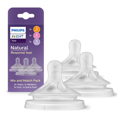 Philips Avent Nature Responsive Tetinas Silicone T3+T4+T5