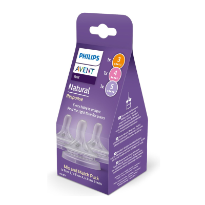 Philips Avent Nature Responsive Tetinas Silicone T3+T4+T5   | Farmácia d'Arrábida