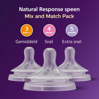 Philips Avent Nature Responsive Tetinas Silicone T3+T4+T5   | Farmácia d'Arrábida