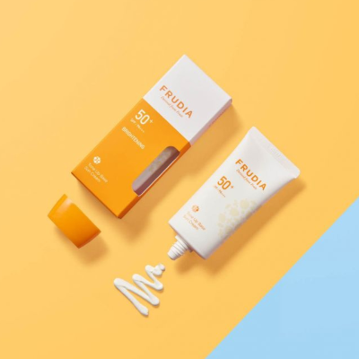 Frudia Sun Cream Tone Up Base SPF50+ 50g | Farmácia d'Arrábida