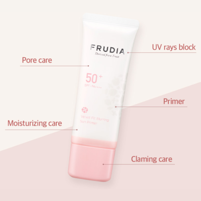 Frudia Sun Primer Velvet Fit Blurring SPF50+ 50g | Farmácia d'Arrábida