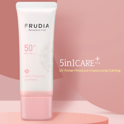 Frudia Sun Primer Velvet Fit Blurring SPF50+ 50g | Farmácia d'Arrábida