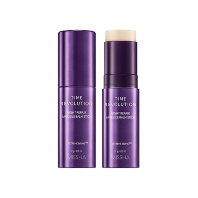 8809747940431 Missha Time Revolution Night Repair Stick Bálsamo Ampola 10g