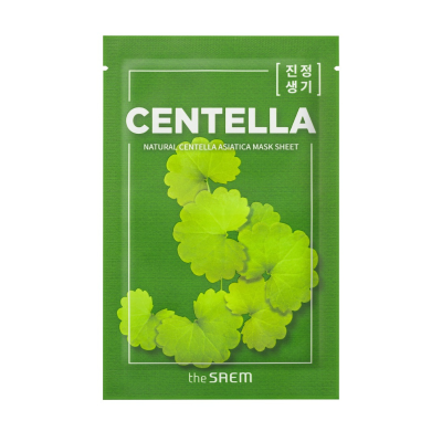 8806164178959 The Saem Pure Natural Máscara Facial Centelha Asiática 21ml