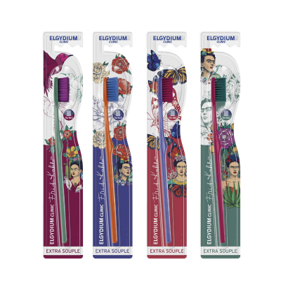 7536169 Elgydium Clinic Escova de Dentes Frida Kahlo