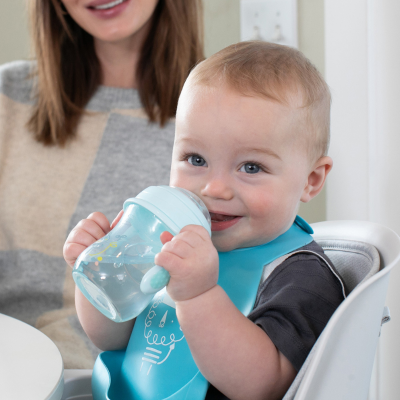 Chicco Copo Transição Azul 200ml 4M+ | Farmácia d'Arrábida